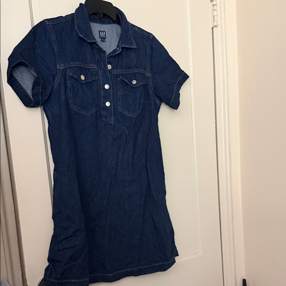 GAP Dark Blue denim dress size S
